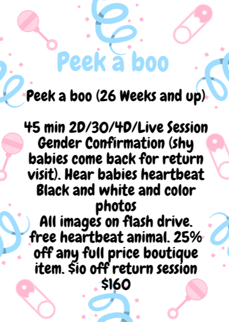 PEEK-A-BOO (26 weeks+)