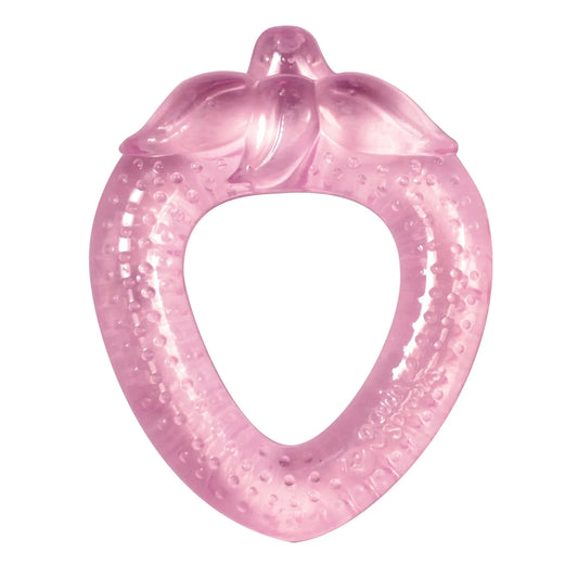 Pink Strawberry Cooling Teether 3mo+