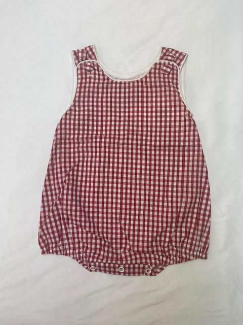 Red Gingham Bubble