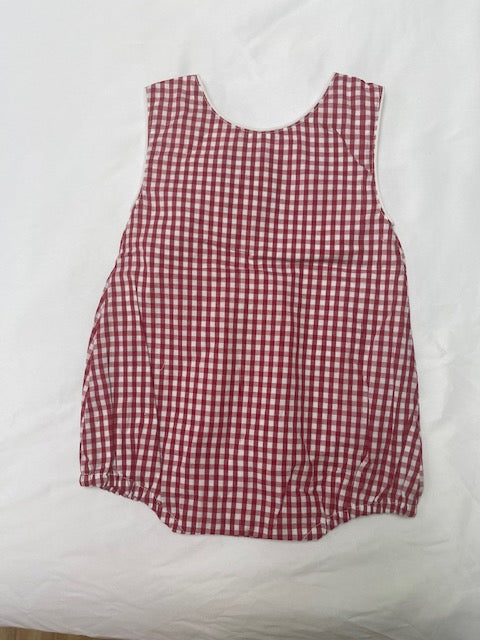 Red Gingham Bubble