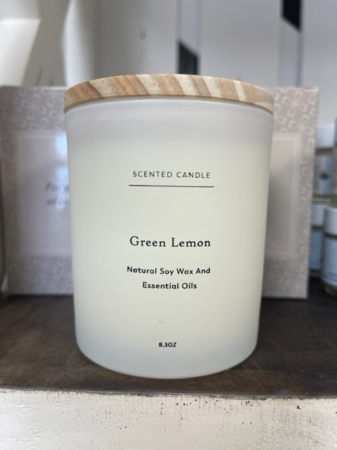 Green Lemon Soy Candle