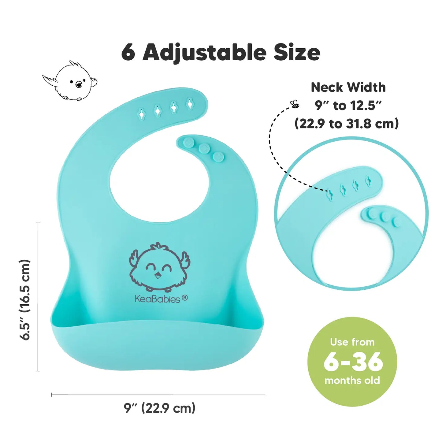 Baby Silicone Bibs